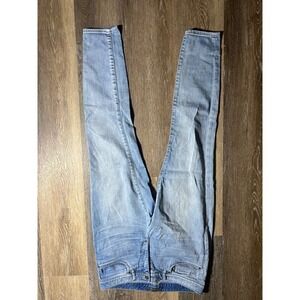 L.L. Bean Signature Skinny Jeans Womens 10 Light Wash Good Denim Pants